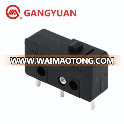 Gangyuan Factory Momentary 3 Terminals Button Actuator Micro Switch